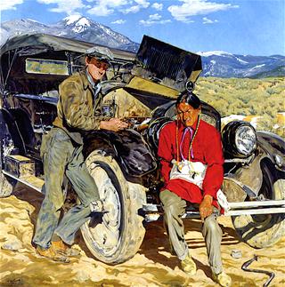 Bob Abbott and His Assistant