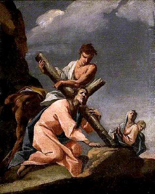 Christ Falling under the Cross