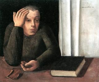 Man with Withered Leaf