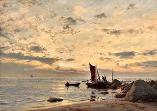 Beachside, Naerland, After the Rain