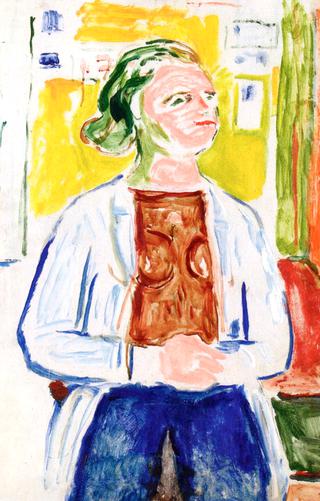 Young Woman on the Veranda