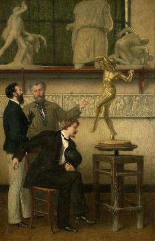 Artist in His Studio