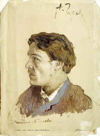 Portrait of Writer Anton Chekhov