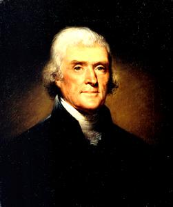 Portrait of Thomas Jefferson