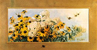 Black-Eyed Susans and Phlox