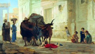 Children in the Streets of Pompei