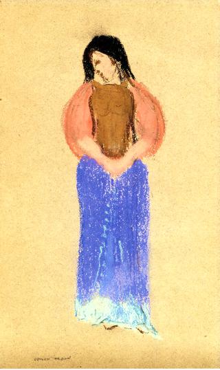Woman in Folk Costume