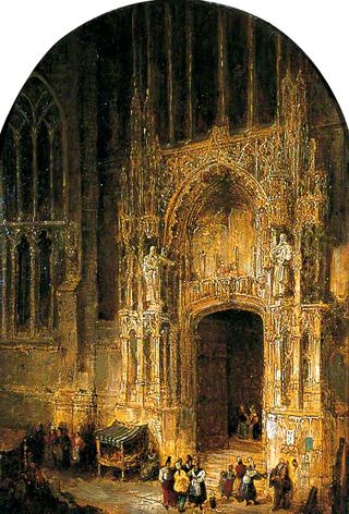 Entrance to St Germain, Amiens