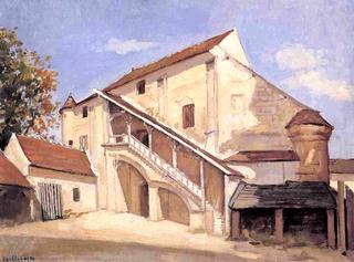 Meaux. Effect of Sunlight on the Old Chapterhouse