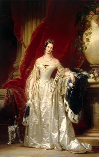亚历山德拉·费奥多罗夫娜皇后画像