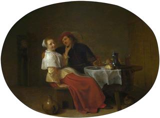 Two Lovers at Table