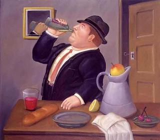 Man Drinking