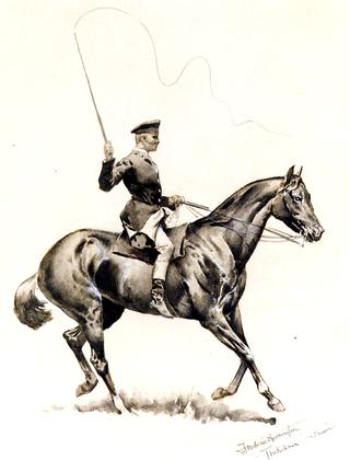 A 'Trakehner' Horse Wrangler