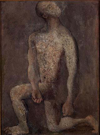 Kneeling Figure