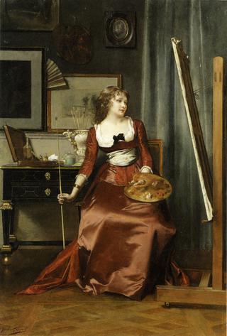 At the Easel