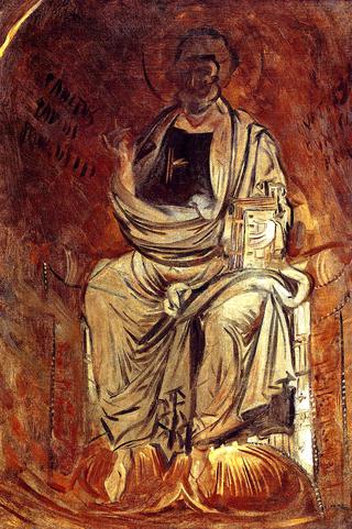 A Saint Holding a Book