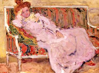 Woman on a Sofa