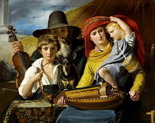Les musiciens ambulants (A Musician Family)
