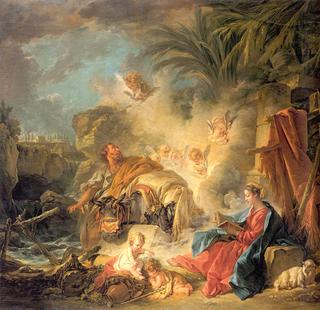 Rest on the Flight into Egypt