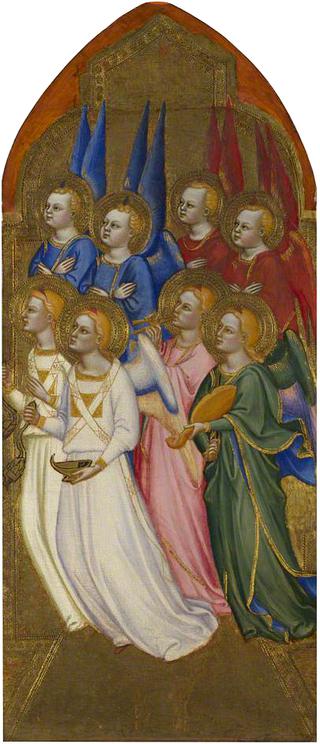 圣皮尔大祭坛画：崇拜天使