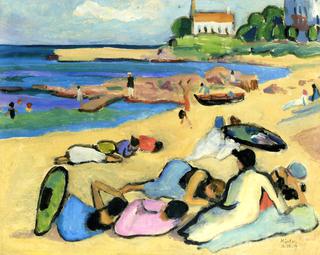 Beach at Bornholm