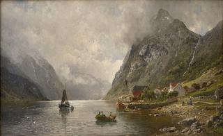 View on the Sognefjord, Norway