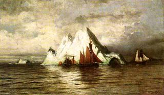 Fishing Boats and Icebergs