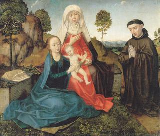 The Virgin and Child with a Franciscan Founder