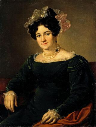 Portrait of P.I. Sapozhnikova