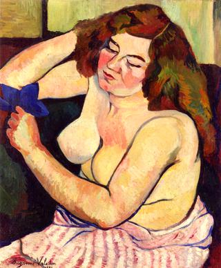 Torso with Blue Ribbon