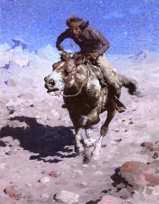 Indian on Horseback
