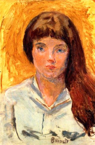 Head of a Girl with Loose Hair
