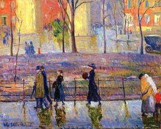 March Day, Washington Square