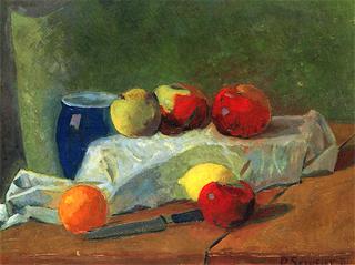 Still Life with Apples and Lemons