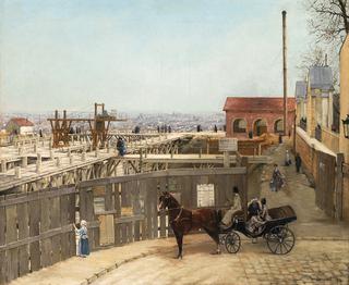 The Construction of Sacré-Coeur, Monmartre
