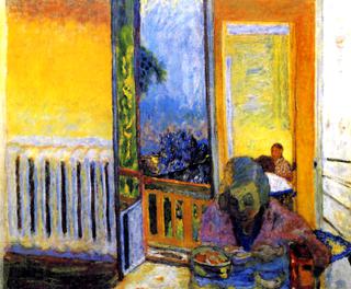 Breakfast by the Radiator