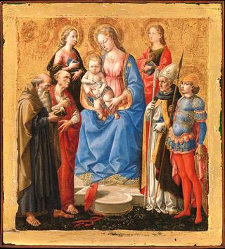 Virgin and Child with Six Saints