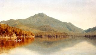 Mount Whiteface from Lake Placid, In the Adirondacks