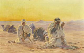 Evening Prayer in the Desert (Abendgebet in der Wüste)