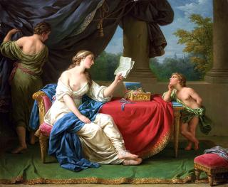 Penelope Reading a Letter from Odysseus