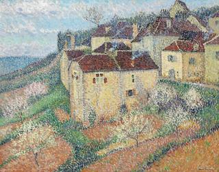 Vue de Saint Cirq-la-Popie