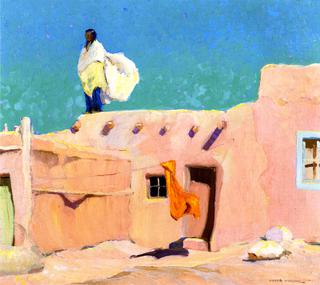 Summer Day, Taos Pueblo