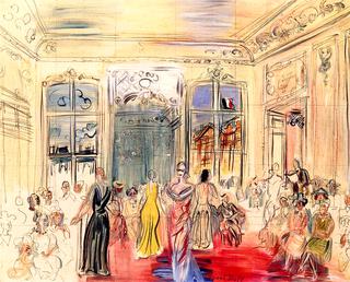 Salon Schiaparelli, Fashion Show, Place Vendome in Paris