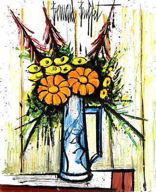 Flowers in a Pitcher