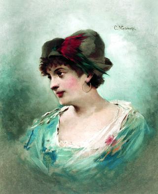 Portrait of Ballet Dancer Marie Petipa