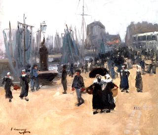 A Wet Day, Concarneau