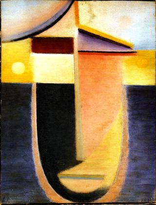 Abstract Head: Morning Light