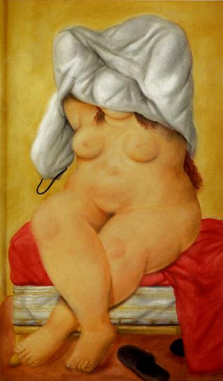 Woman Undressing