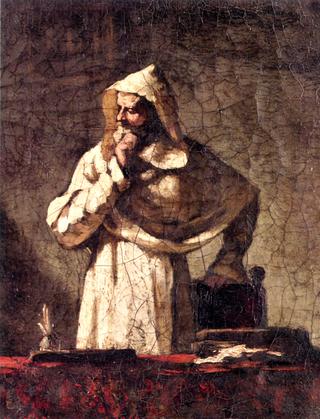Portrait of a Contemplative Monk
