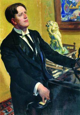 Portrait of Composer D.V. Morozov